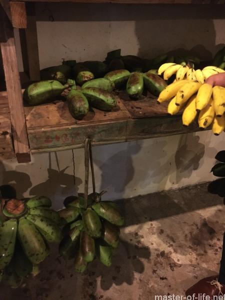 ミクロネシアのバナナ