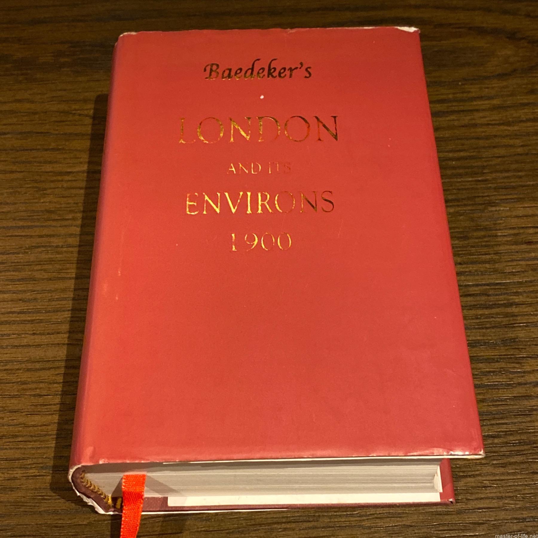 Baedeker's London 1900